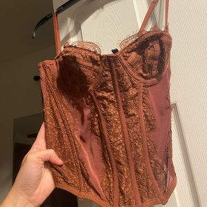 Urban outfitters corset top